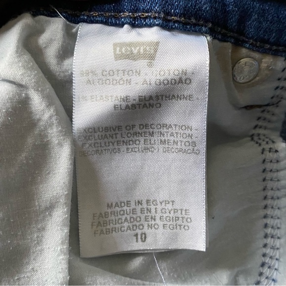 Levi’s Shorts Women’s‎ Size 10 Blue Jeans Dark Wash - Picture 12 of 12